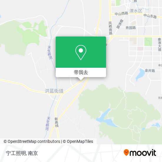 宁工照明地图