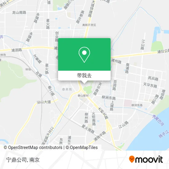 宁鼎公司地图
