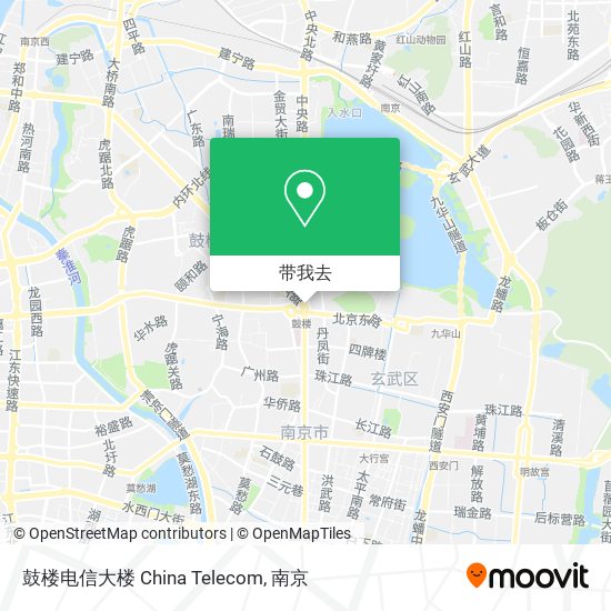 鼓楼电信大楼 China Telecom地图