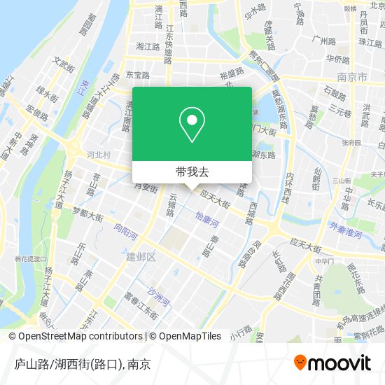 庐山路/湖西街(路口)地图