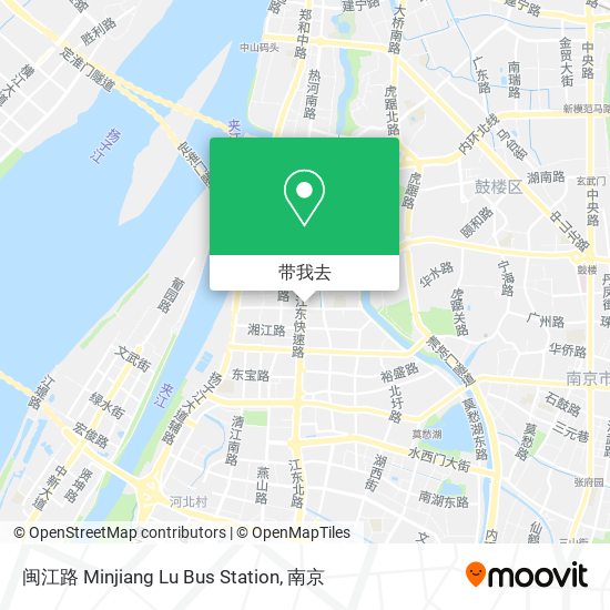 闽江路 Minjiang Lu Bus Station地图