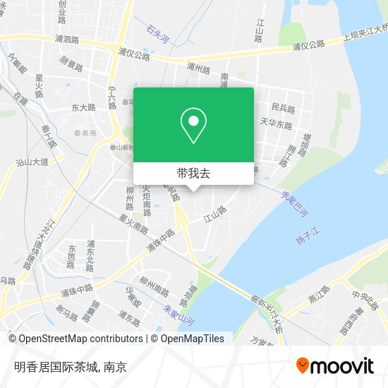 明香居国际茶城地图