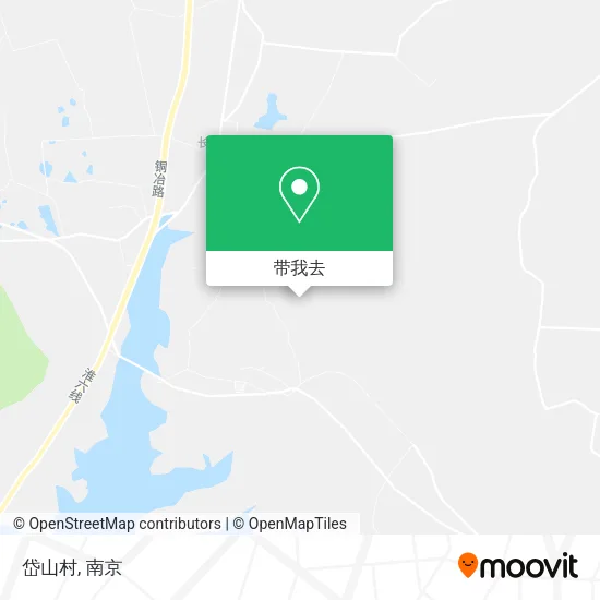 岱山村地图