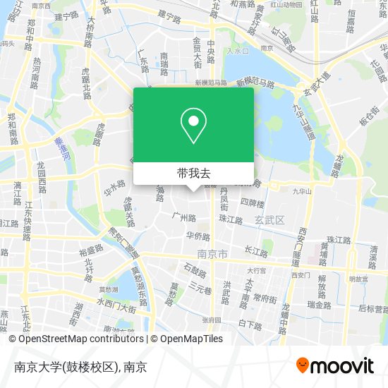 南京大学(鼓楼校区)地图