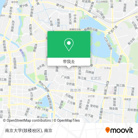 南京大学(鼓楼校区)地图