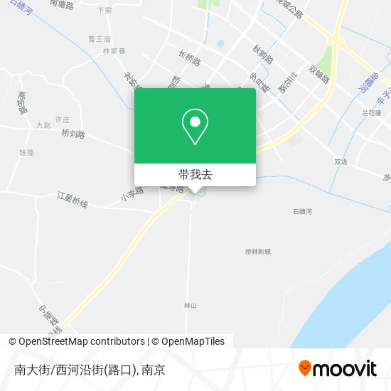 南大街/西河沿街(路口)地图