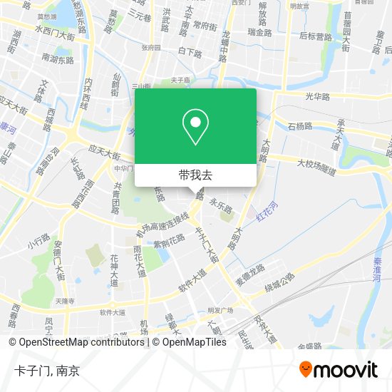 卡子门地图