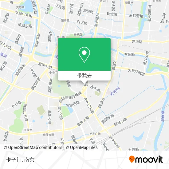 卡子门地图