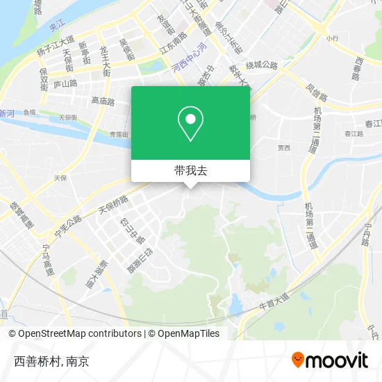 西善桥村地图