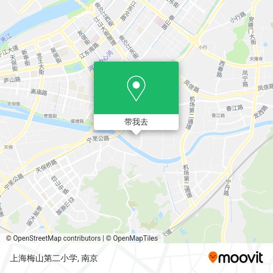 上海梅山第二小学地图