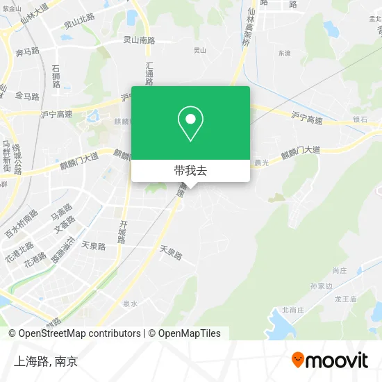 上海路地图
