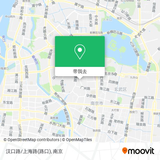 汉口路/上海路(路口)地图