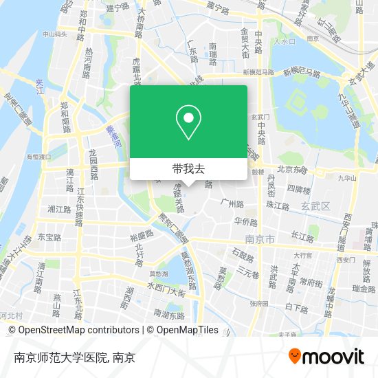 南京师范大学医院地图