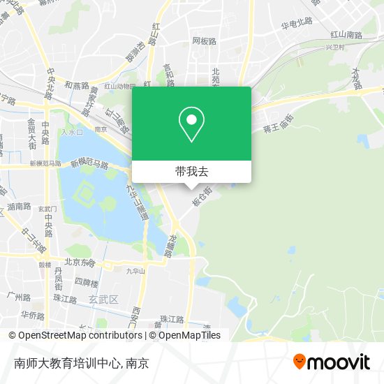南师大教育培训中心地图