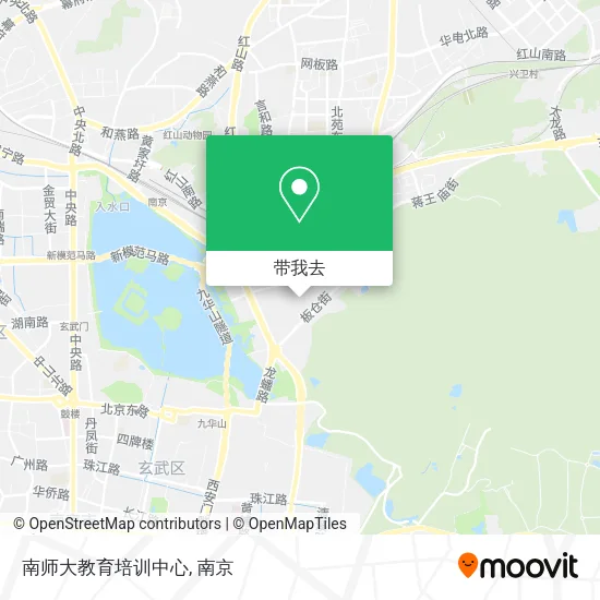 南师大教育培训中心地图