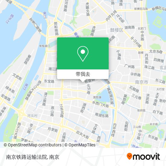 南京铁路运输法院地图