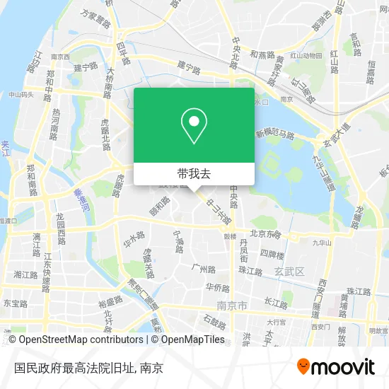 国民政府最高法院旧址地图