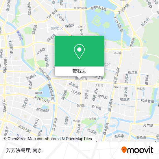 芳芳法餐厅地图