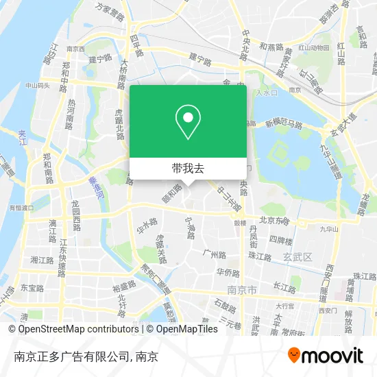 南京正多广告有限公司地图