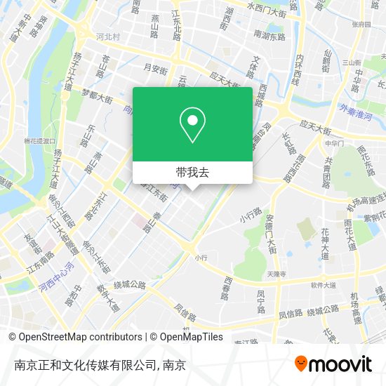 南京正和文化传媒有限公司地图