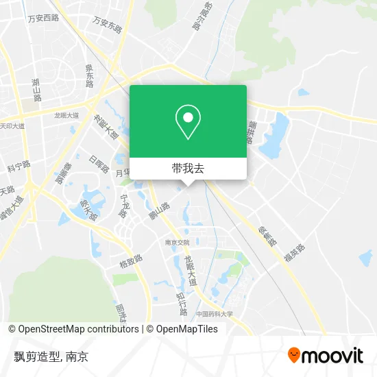 飘剪造型地图