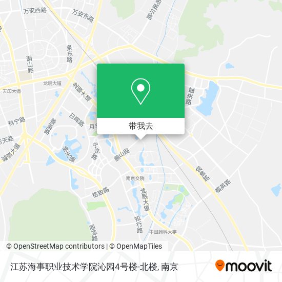江苏海事职业技术学院沁园4号楼-北楼地图