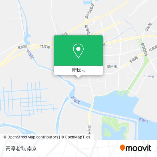 高淳老街地图