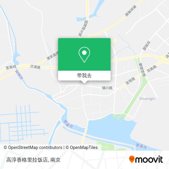 高淳香格里拉饭店地图