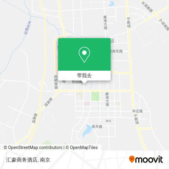 汇豪商务酒店地图