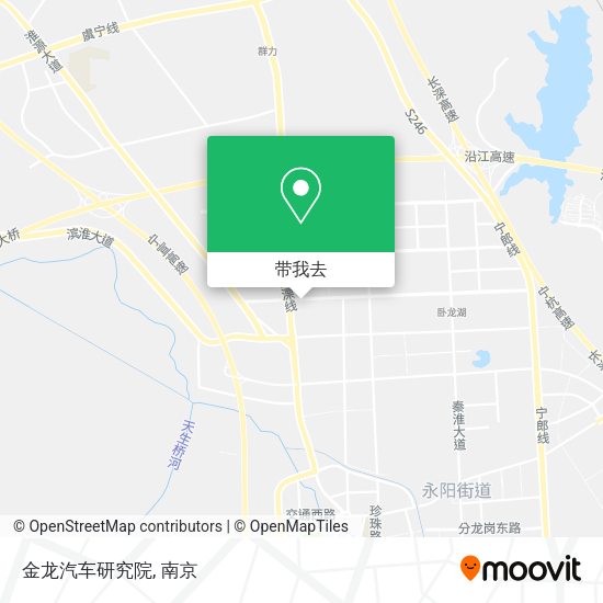 金龙汽车研究院地图