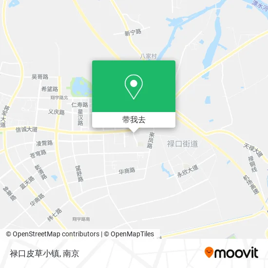 禄口皮草小镇地图