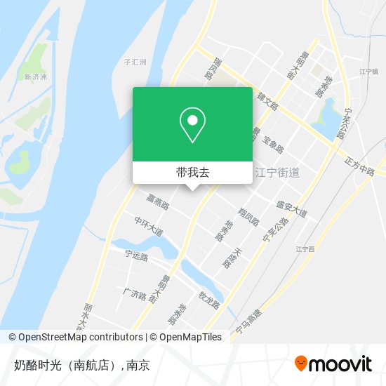 奶酪时光（南航店）地图