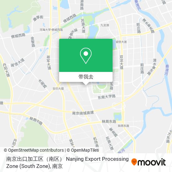 南京出口加工区（南区） Nanjing Export Processing Zone (South Zone)地图