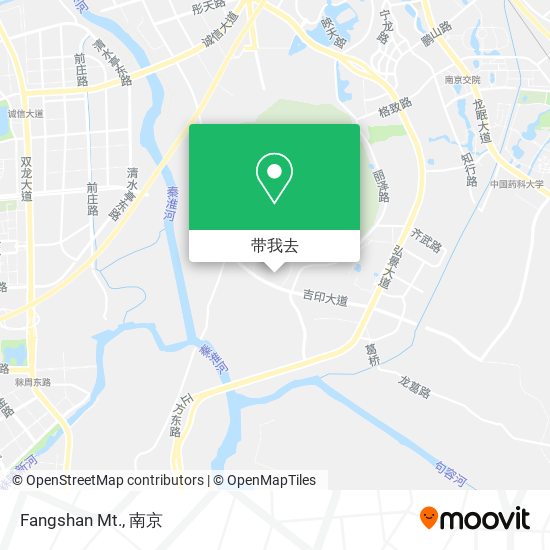 Fangshan Mt.地图