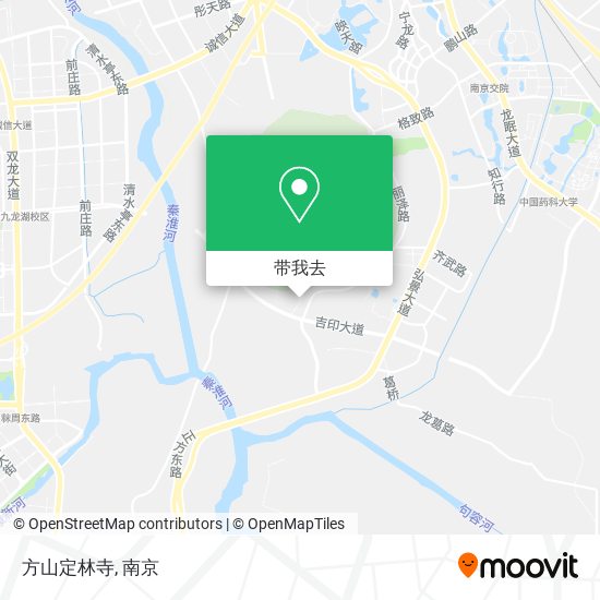 方山定林寺地图