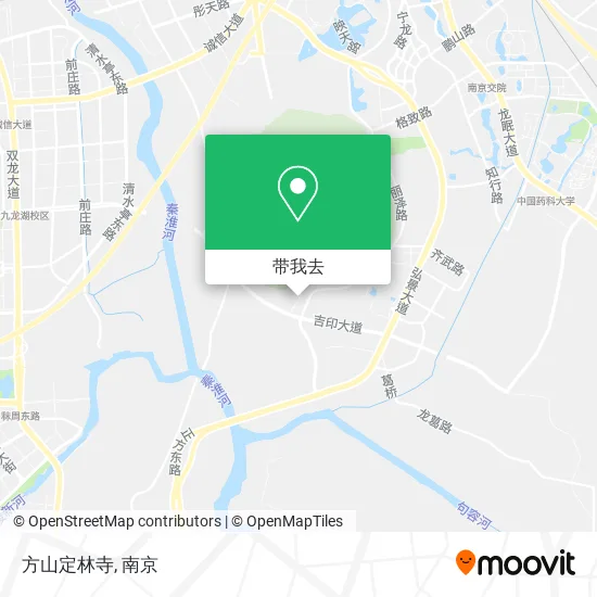 方山定林寺地图