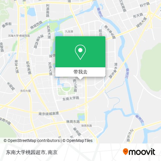 东南大学桃园超市地图