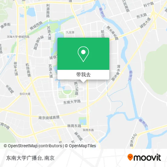 东南大学广播台地图