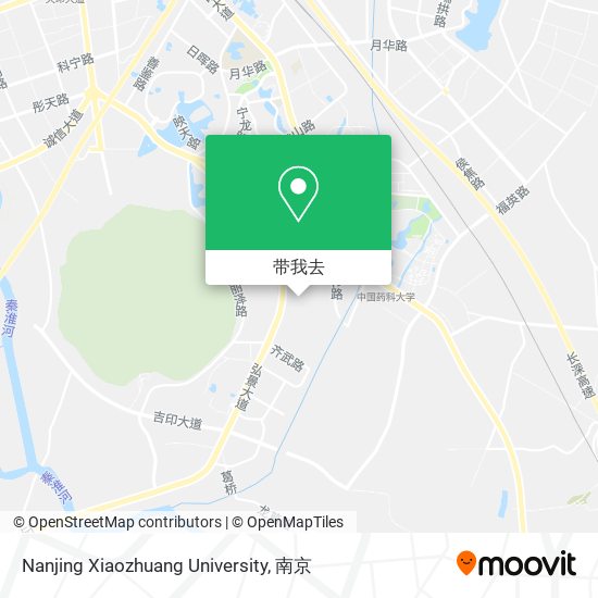 Nanjing Xiaozhuang University地图