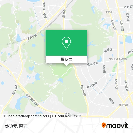 佛顶寺地图
