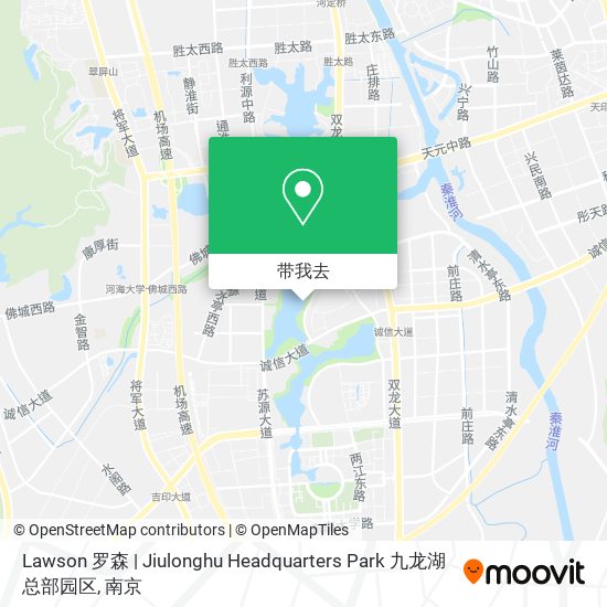 Lawson 罗森 | Jiulonghu Headquarters Park 九龙湖总部园区地图