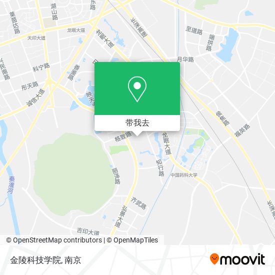 金陵科技学院地图