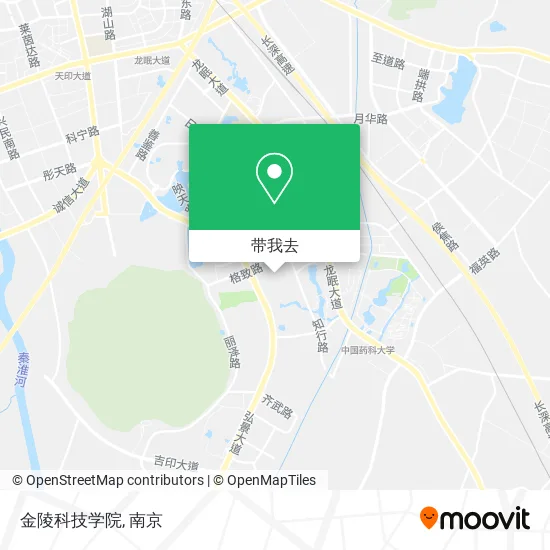 金陵科技学院地图