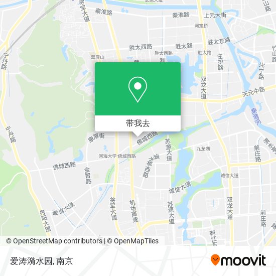 爱涛漪水园地图