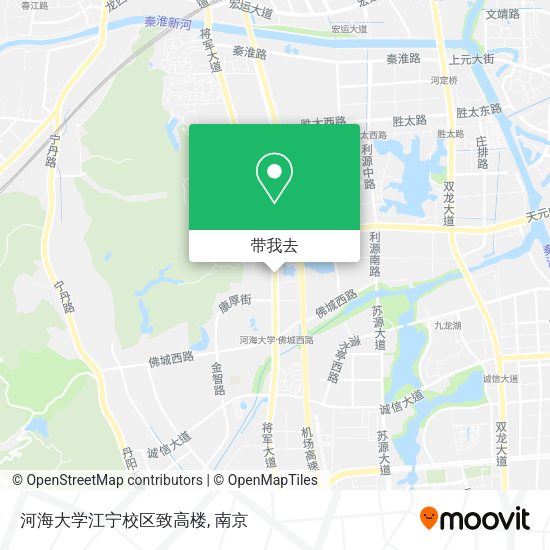 河海大学江宁校区致高楼地图
