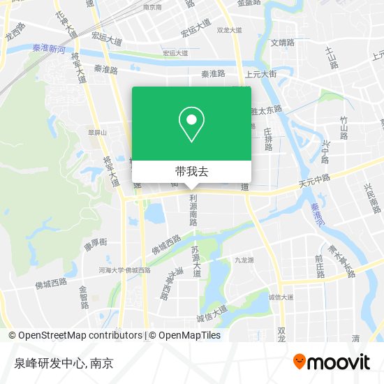 泉峰研发中心地图