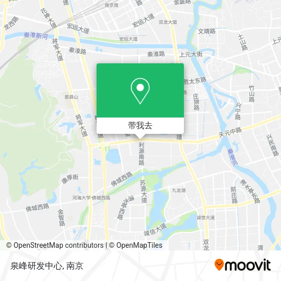 泉峰研发中心地图