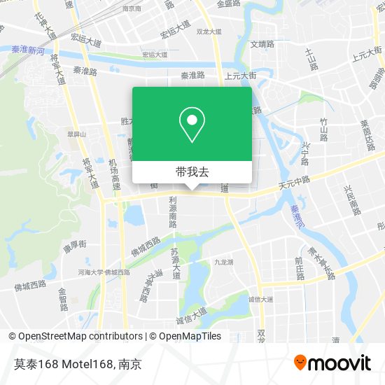 莫泰168 Motel168地图