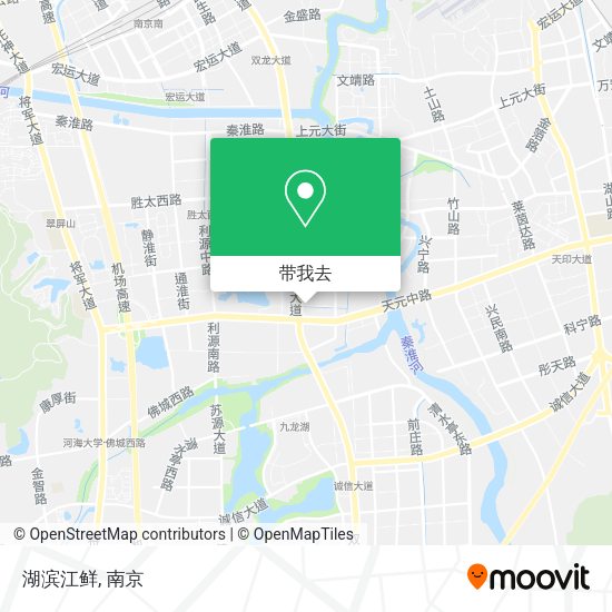 湖滨江鲜地图
