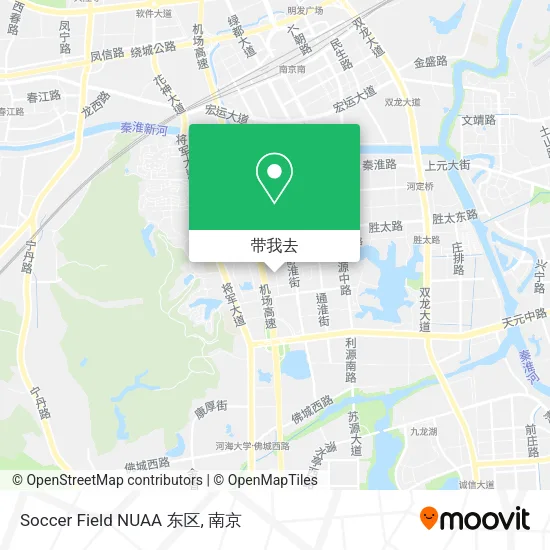 Soccer Field NUAA 东区地图